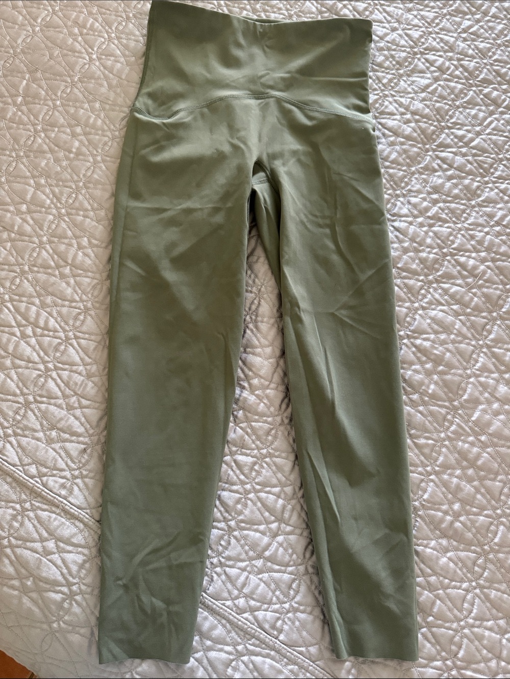 SPANX High-Waist Olive Leggings